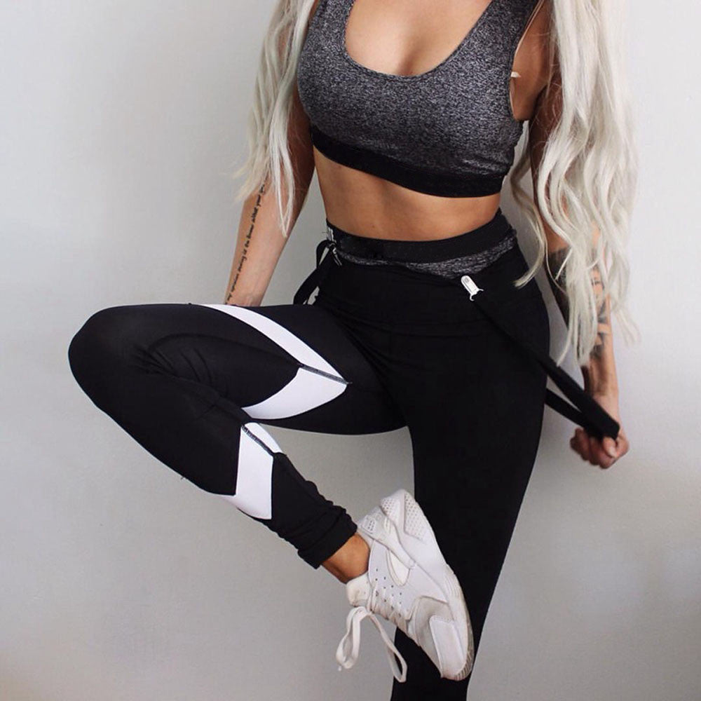 Black High Waist Yoga Leggings