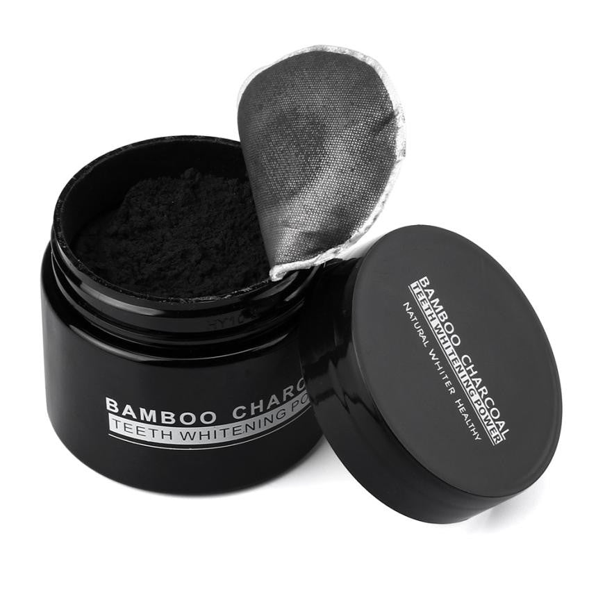 Teeth Whitening Powder Natural Organic Activated Charcoal Bamboo Toothpaste - Cruz's Corner