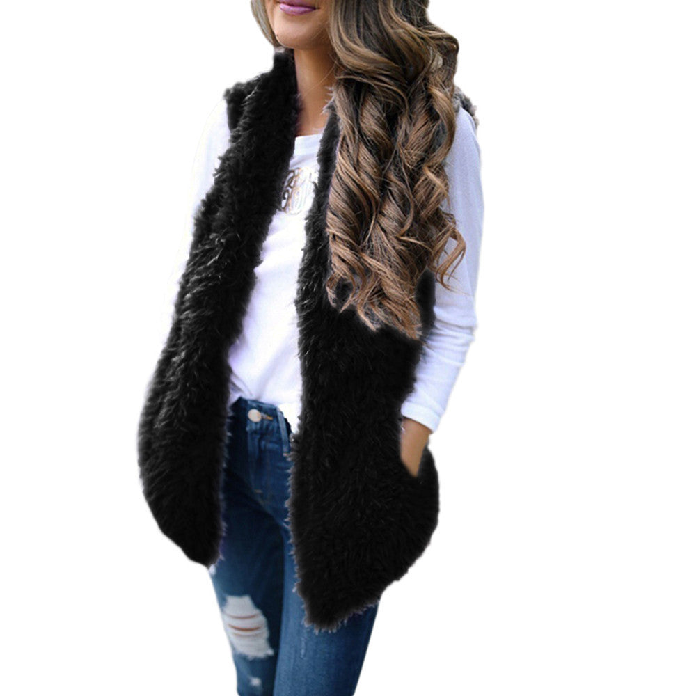 Faux Fur Vest